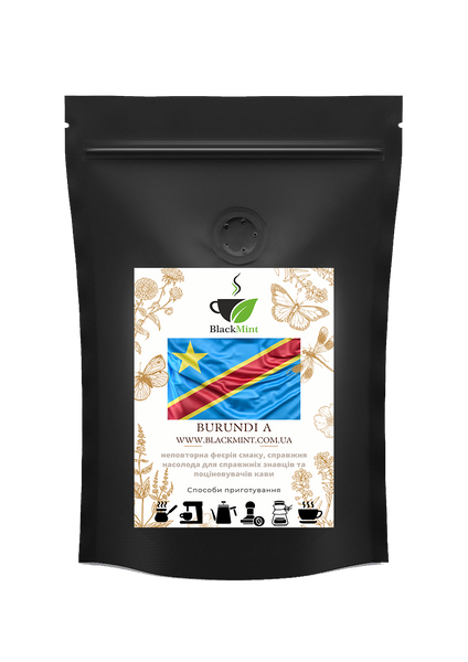 Кава в зернах Бурунді А, 1000 г TM00870 Blackmint