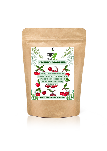 Чай розсипний Cherry Marnier (вишневий лікер), 125 г ТМ00380 Blackmint